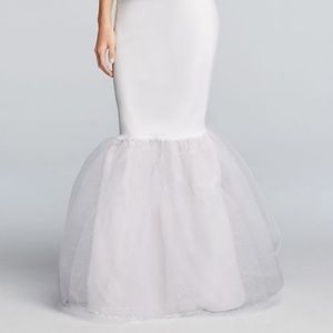 David's Bridal Trumpet Dress Slip worn once